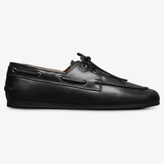 Aruba Boat Shoe Black Chromexcel Leather
