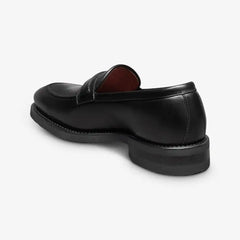 Rollins Buckle Loafer Black Leather