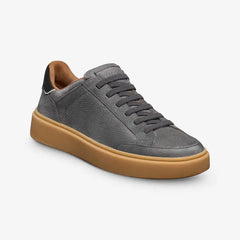 Oliver Slip-on Stretch-lace Sneaker Piombo Grey Suede