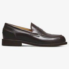 Miller Reserve Penny Loafer Dark Brown Polished Leather