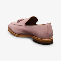 Randolph Tassel Loafer Pink Suede