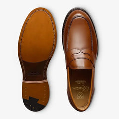 Miller Reserve Penny Loafer Natural Polished Calf Leather