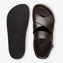 Davenport Sandal Espresso Leather