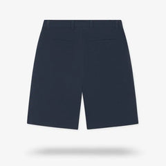 Les Deux Randall Seersucker Suit Shorts Dark Navy