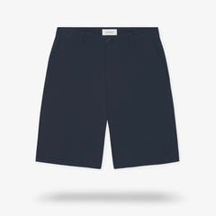 Les Deux Randall Seersucker Suit Shorts Dark Navy