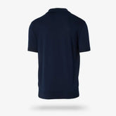 Short Sleeve Knit Polo Navy