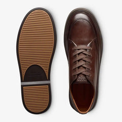 Julian Lace-up Derby Sneaker Porcino Brown Leather