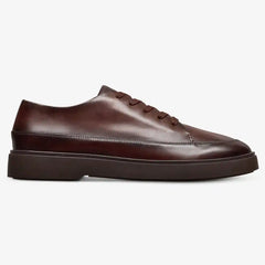 Julian Lace-up Derby Sneaker Porcino Brown Leather