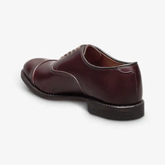 Park Avenue Cap-toe Oxford Dress Shoe Burgundy Polished Leather
