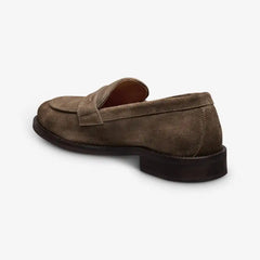Como Penny Loafer Dark Olive Green Suede