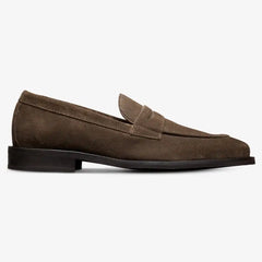 Como Penny Loafer Dark Olive Green Suede