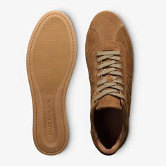 Aidan Lace-up Sneaker Cinnamon Brown Suede