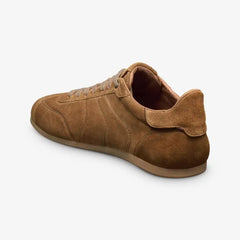 Aidan Lace-up Sneaker Cinnamon Brown Suede