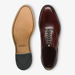 Carlyle Plain-toe Oxford Dress Shoe Burgundy Leather