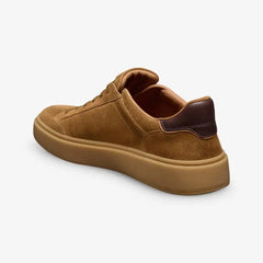 Oliver Slip-on Stretch-lace Sneaker Cinnamon Brown Suede