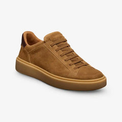 Oliver Slip-on Stretch-lace Sneaker Cinnamon Brown Suede