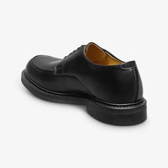 Hanover Reserve Apron-toe Derby Dress Shoe Black Leather