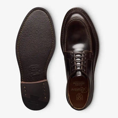 Hanover Reserve Apron-toe Derby Dress Shoe Dark Brown Leather
