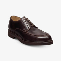 Hanover Reserve Apron-toe Derby Dress Shoe Dark Brown Leather