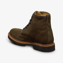 Charlton Reserve Plain-toe Boot Dark Olive Green Suede