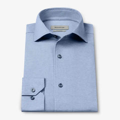 Bugatchi Oohcotton® Devon Long-sleeve Shirt Classic Blue