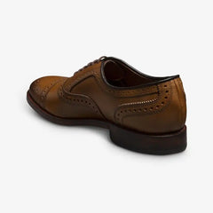 Strand Cap-toe Oxford Dress Shoe Walnut Brown Leather