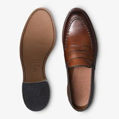 Randolph Penny Loafer Dark Chili Leather