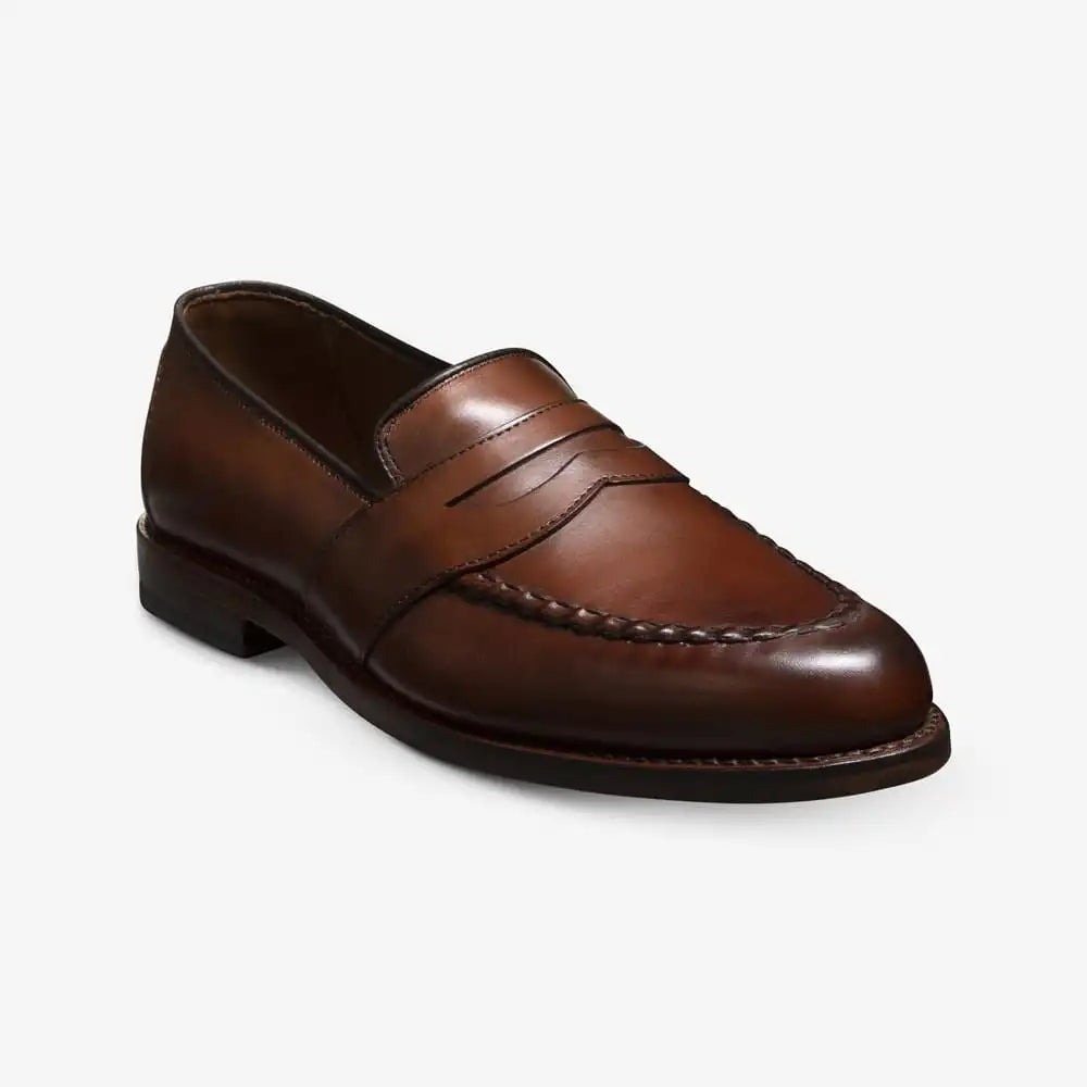 Randolph Penny Loafer Dark Chili Leather