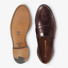 Randolph Shell Cordovan Penny Loafer Burgundy Cordovan Leather