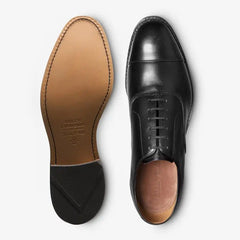 Park Avenue Cap-toe Oxford Dress Shoe Black Leather