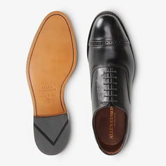Fifth Avenue Cap-toe Oxford Dress Shoe Black Leather