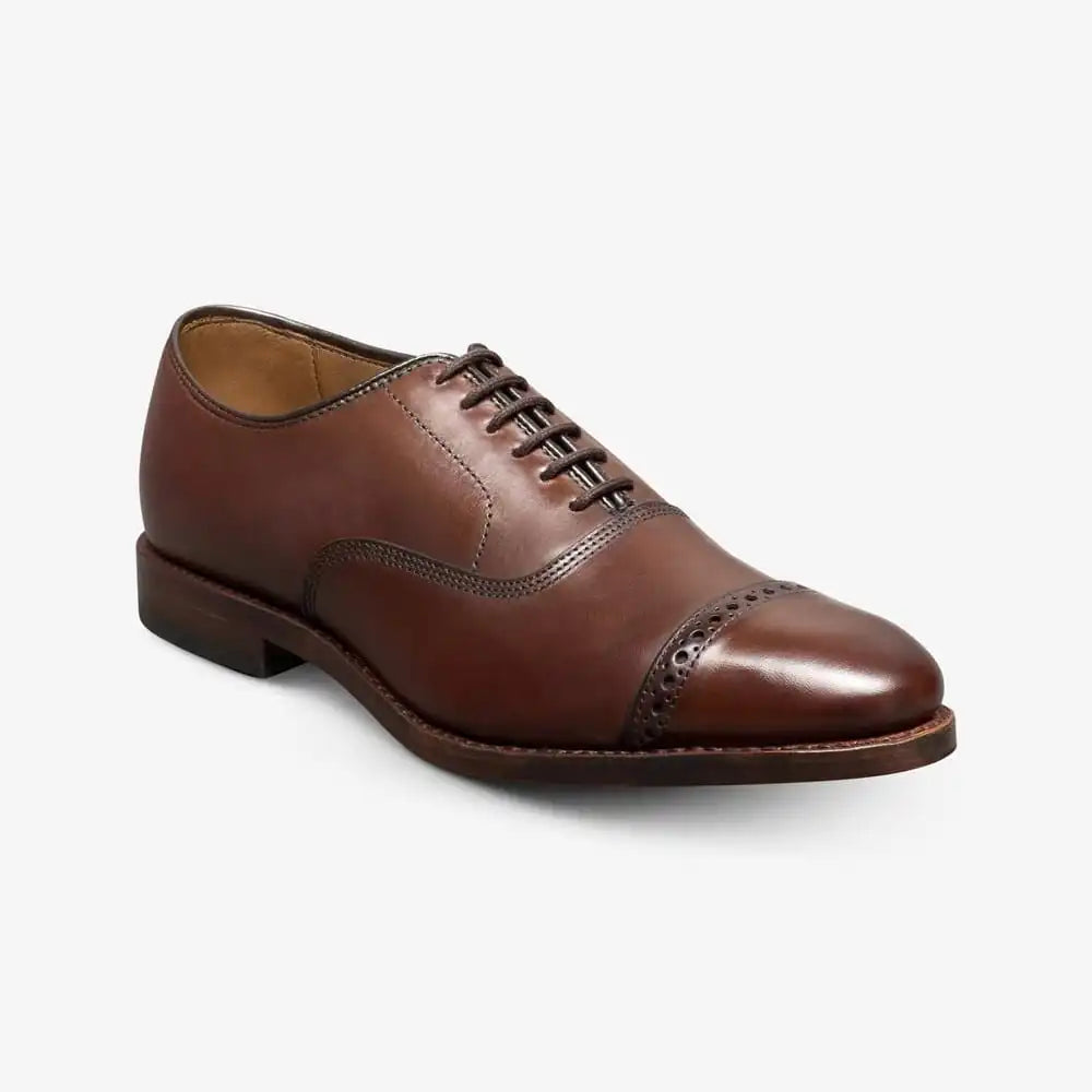 Fifth Avenue Cap-toe Oxford Dress Shoe Chili Leather