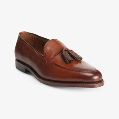 Grayson Tassel Loafer Dark Chili Leather