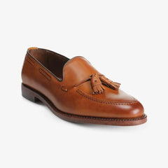 Grayson Tassel Loafer Walnut Brown Leather