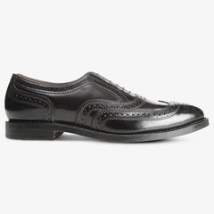 Cambridge Shell Cordovan Wingtip Dress Shoe Black Cordovan Leather