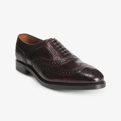 Cambridge Shell Cordovan Wingtip Dress Shoe Burgundy Cordovan Leather
