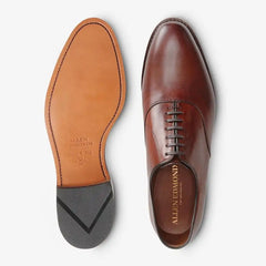 Carlyle Plain-toe Oxford Dress Shoe Chili Leather