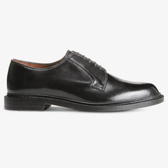 Leeds Shell Cordovan Derby Dress Shoe Black Cordovan Leather