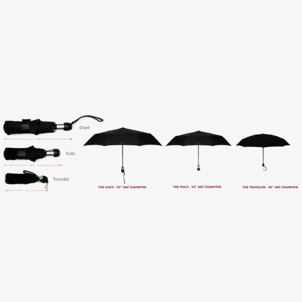Duet Umbrella by Davek Black