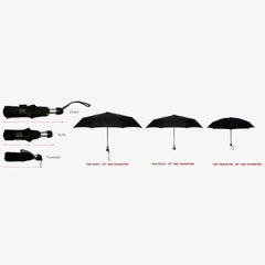 Duet Umbrella by Davek Black