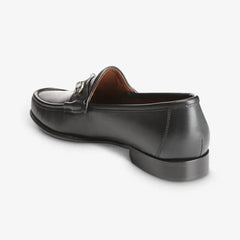 Verona II Italian Bit Loafer Black Leather