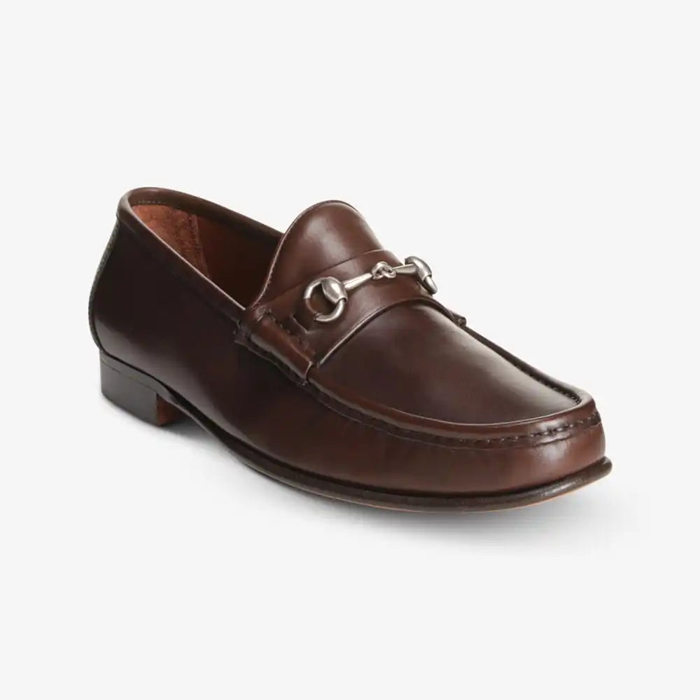 Verona II Italian Bit Loafer Brown Leather