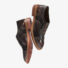 Factory Second Strandmok Cap-toe Oxford Brown