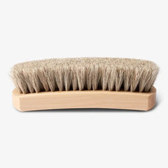 Horsehair Shine Brush Cedar Brown