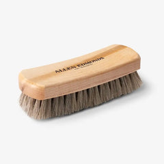 Horsehair Shine Brush Cedar Brown