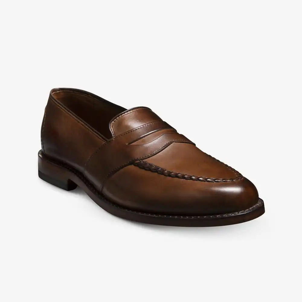 Randolph Penny Loafer Coffee Brown Leather