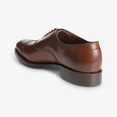 Fifth Avenue Cap-toe Oxford Dress Shoe with Dainite Sole Coffee Brown Leather