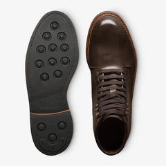 Higgins Mill Shell Cordovan Leather Boot Brown Cordovan Leather