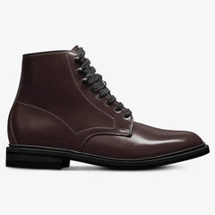 Higgins Mill Shell Cordovan Leather Boot Burgundy Cordovan Leather