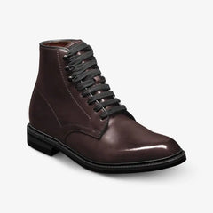 Higgins Mill Shell Cordovan Leather Boot Burgundy Cordovan Leather